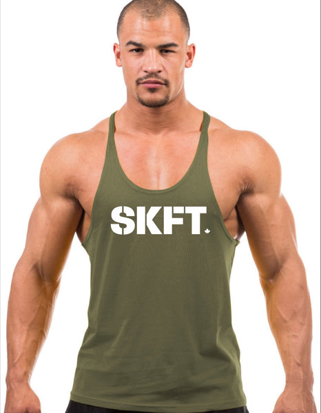 Workout Tank with Accent Trim – SKFT
