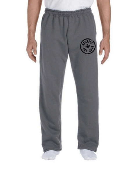 Buy Studiofit Solid Off White Seam Detail Relaxed Fit Track Pants