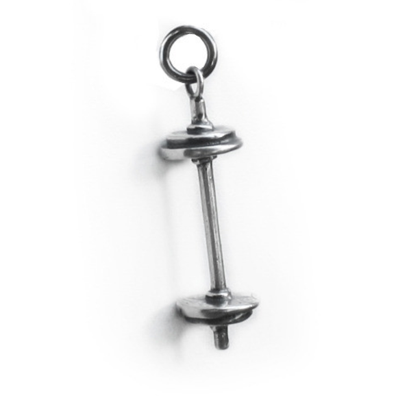 Barbell Charm 